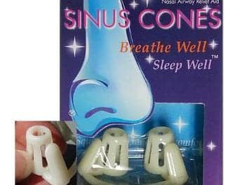 Sinus Cones Improve Nasal Inspiratory Airflow for Allergy Sufferers