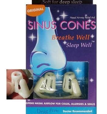Sinus Cones Improve Nasal Inspiratory Airflow for Allergy Sufferers