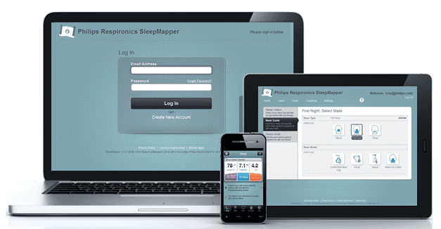SleepMapper—Mobile App, Website to Engage Sleep Apnea Patients in PAP, Improve Adherence