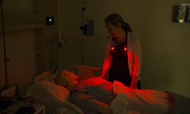 Can a Colored Bulb Promote Sleep in the Hospital?