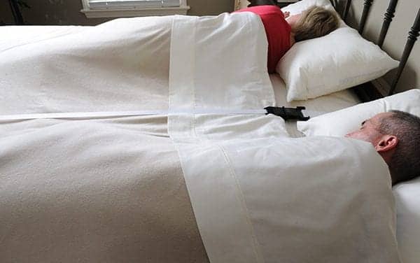 Snooze Strap Holds Sheets in Place