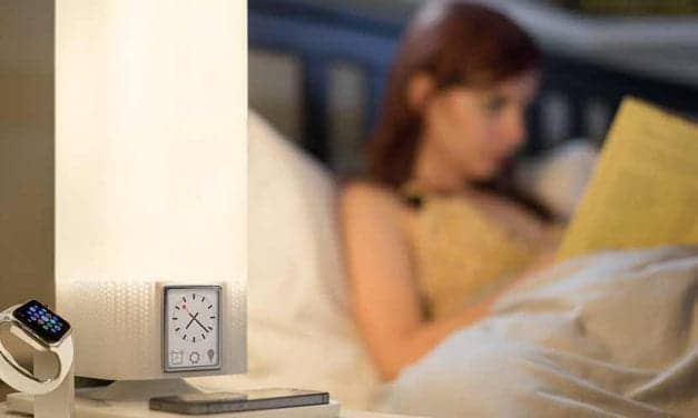 The Luzi Smart Lamp Promises to Help You Sleep Better, Set the Mood, and Charge Your Gadgets