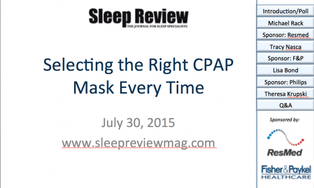 Selecting the Right CPAP Mask Every Time