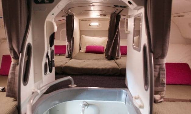 See the Secret Airplane Bedrooms Where Flight Attendants Sleep on Long-haul Flights