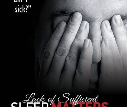 Book: Lack of Sufficient Sleep Matters