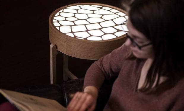 Table with Circadian Lighting Could Improve Your Sleep Cycle