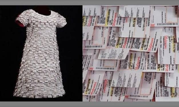 Insomniac Artist Makes Night Gown With 2K Sleeping Pill Prescriptions