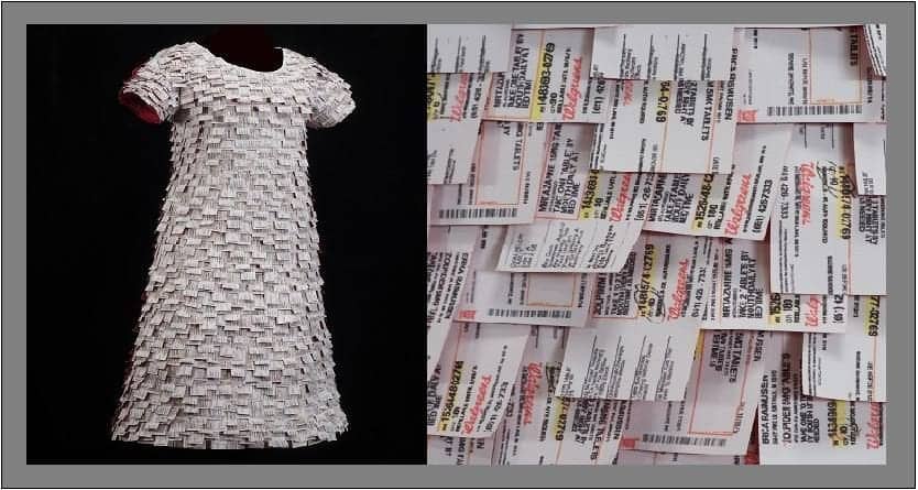 Insomniac Artist Makes Night Gown With 2K Sleeping Pill Prescriptions