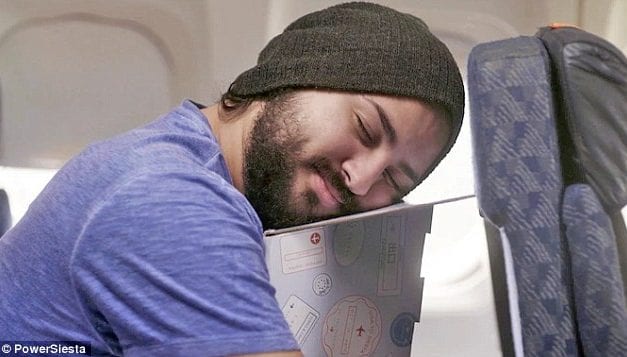 Could this Cardboard Box Help You Sleep on a Plane?