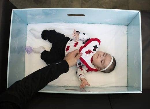 Temple Study: Baby Boxes Help Improve Infant Sleep Safety