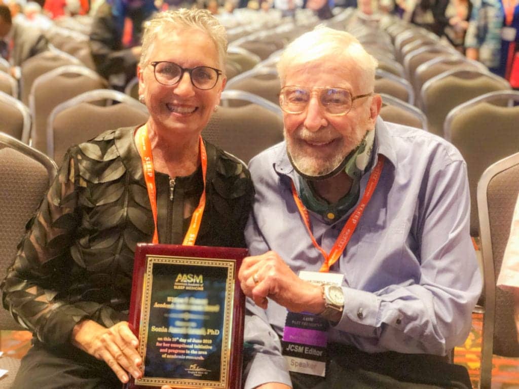 Sonia Ancoli-Israel Bill Dement SLEEP 2019 award