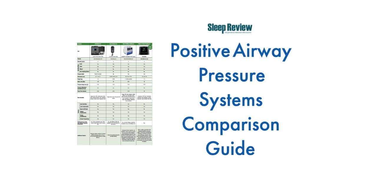 Positive Airway Pressure Systems Comparison Guide