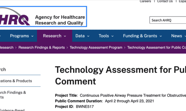 AHRQ: ‘Evidence Mostly Does Not Support That CPAP Prescription Affects Long-Term, Clinically Important Outcomes’