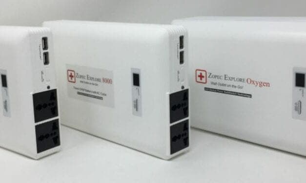 Zopec Medical Launches CPAP Batteries with Uninterruptible Power Supply for Power Outages