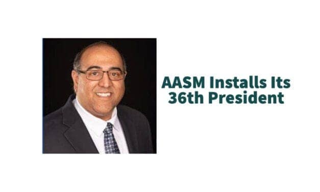 AASM Installs Its 36th President