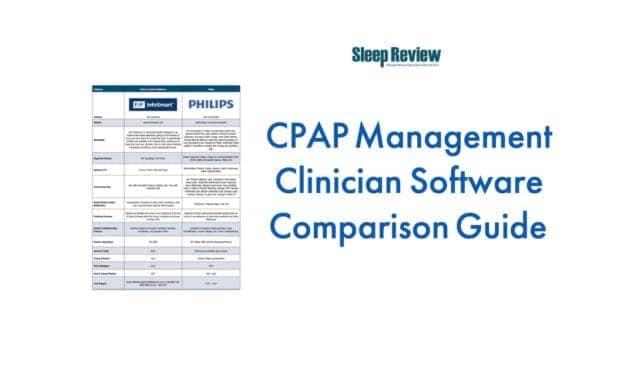 CPAP Management Clinician Software Comparison Guide