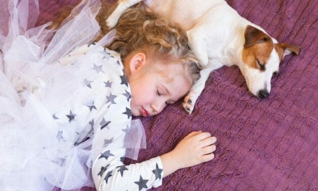 How Does Sharing a Bed with a Pet Impact Kids’ Sleep?