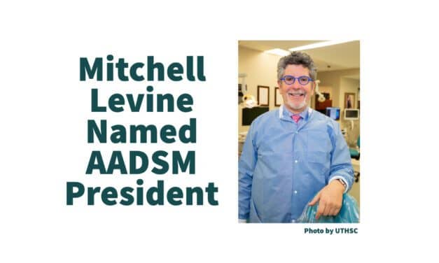 Mitchell Levine Named AADSM President