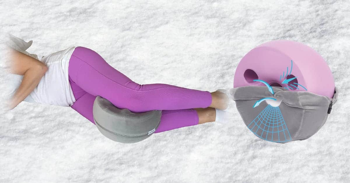 AI-Optimized Knee Pillow Aims to Improve Sleep Quality for Side Sleepers