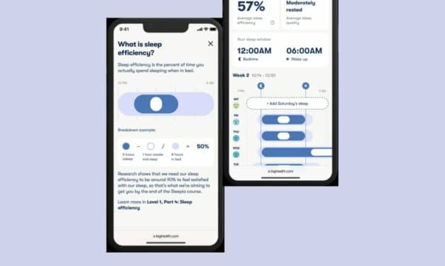 FDA Clears Prescription Digital Insomnia Therapeutic