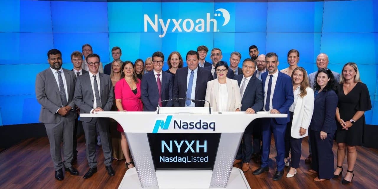 Nyxoah Rings Nasdaq Closing Bell as It Prepares for Genio’s Expected US Launch