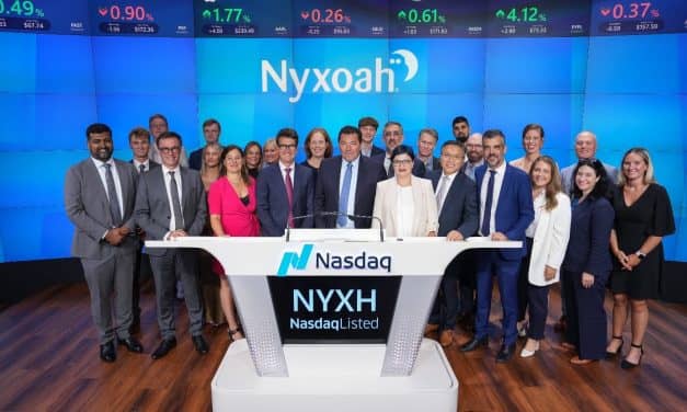 Nyxoah Rings Nasdaq Closing Bell as It Prepares for Genio’s Expected US Launch