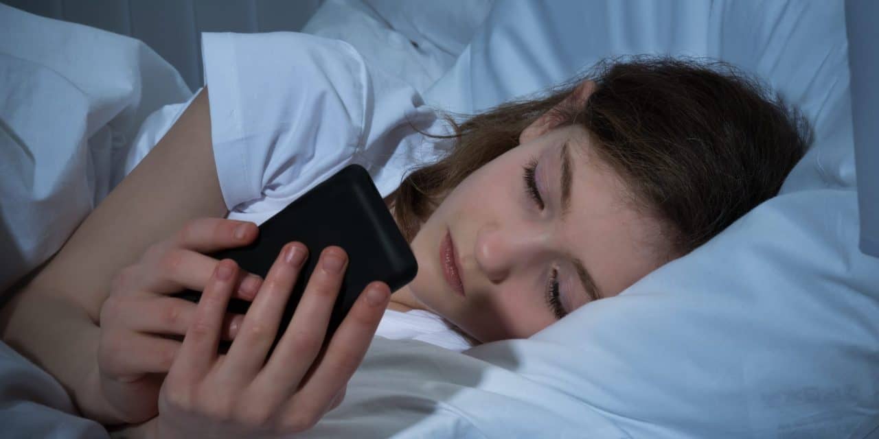 Nighttime Phone Use Linked to Less Sleep and More Stress, Especially in Cyberbullied Children