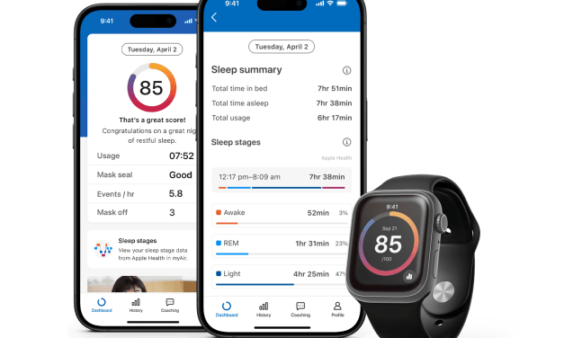 ResMed myAir Patient Engagement App Now Integrates with Smartwatches 