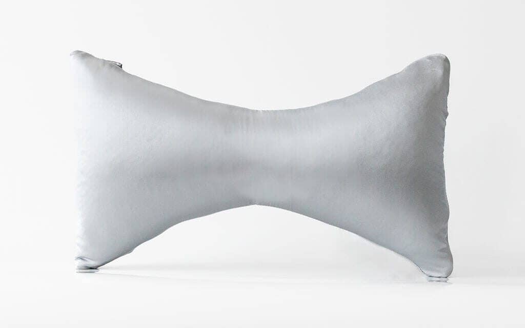 Huggable Pillow Designed for Breast Support for Side Sleepers