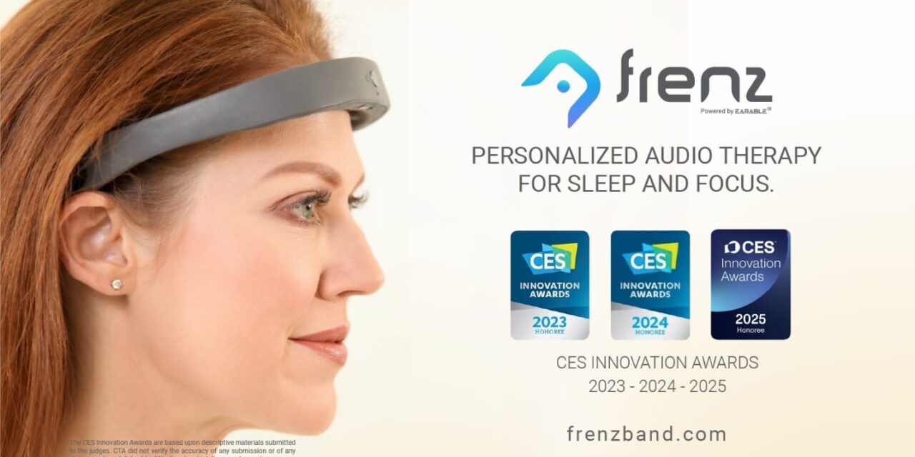 FRENZ Brainband for Sleep and Focus Secures Third CES Innovation Award