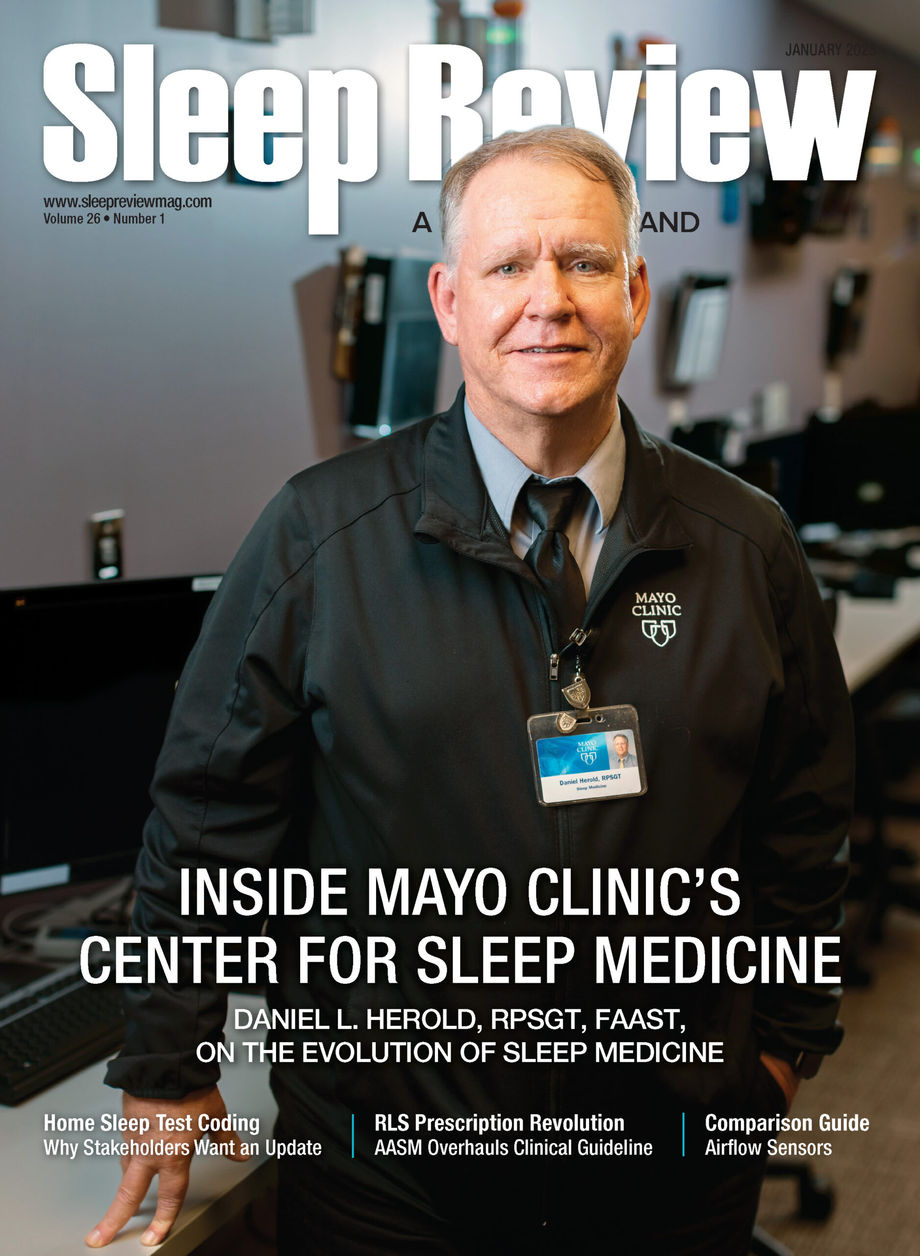 january 2025 sleep review cover