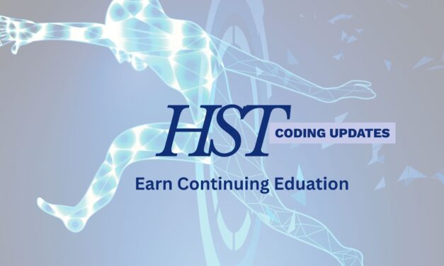 HST Coding Updates: Earn Continuing Education