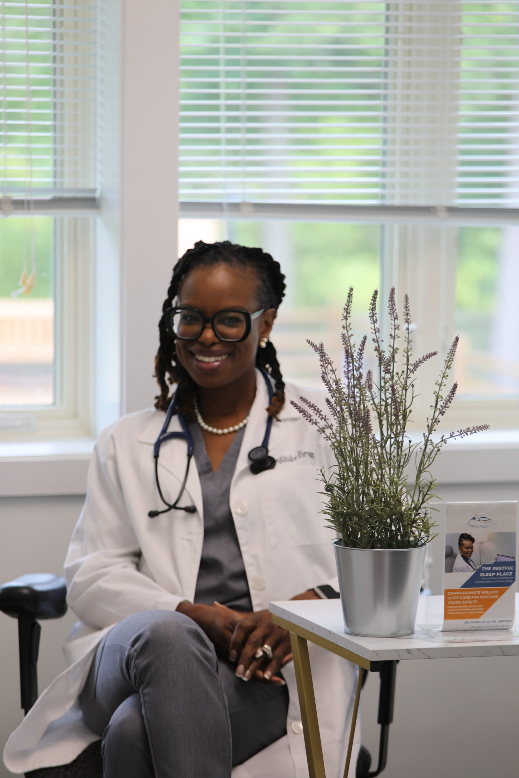 Funke Afolabi-Brown, MD, FAASM The Restful Sleep Place