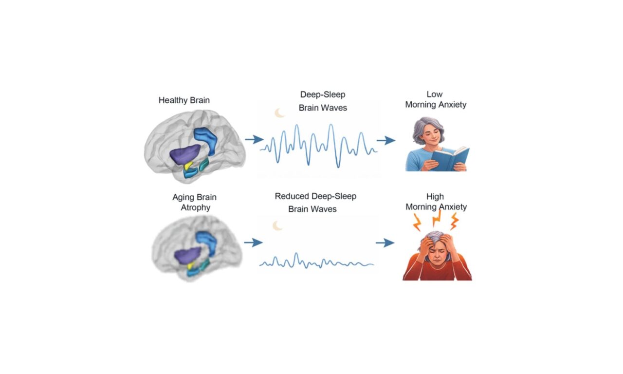Lack of Deep Sleep, Not Brain Aging, Drives Anxiety in Older Adults