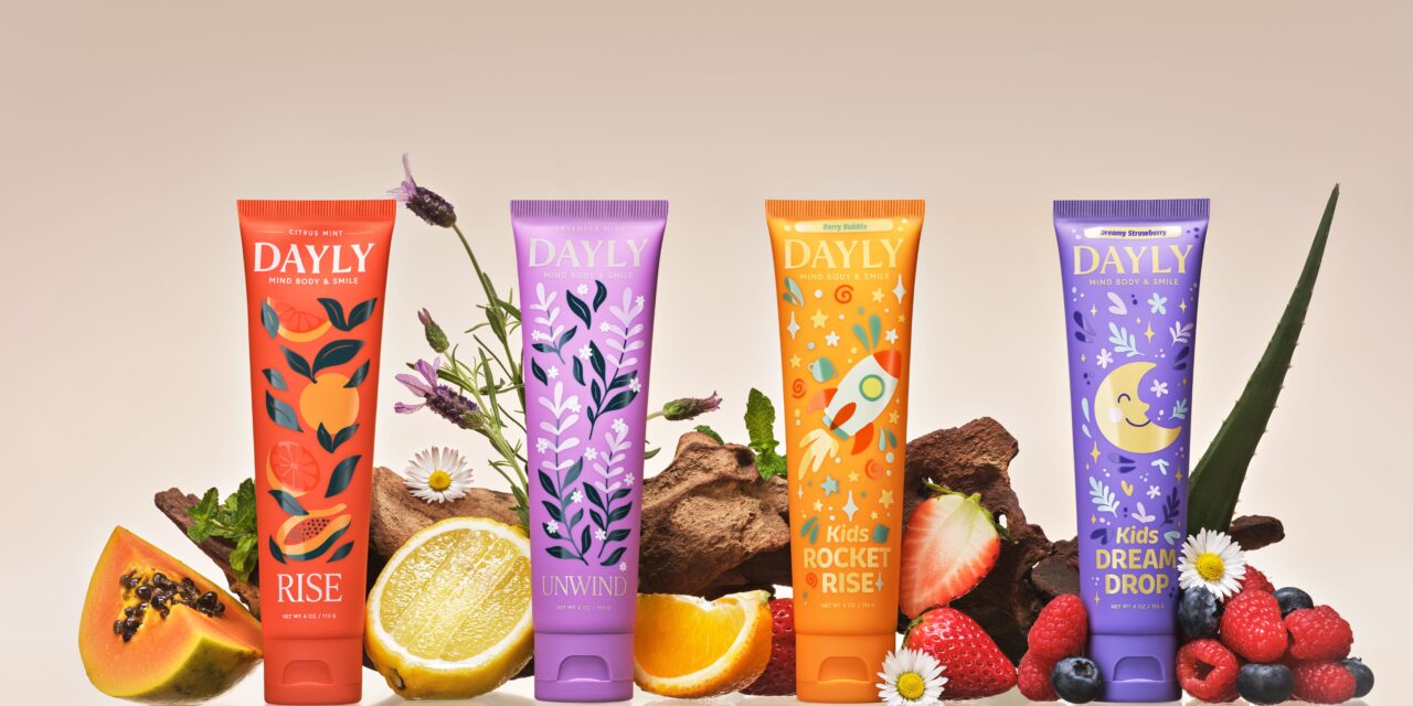 ‘DAYLY’ Debuts AM/PM Toothpaste
